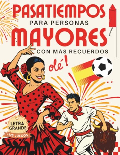 #Libro de pasatiempos para personas mayores por 11,95€