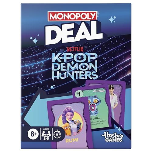 Monopoly Deal: KPop Demon Hunters Card Game