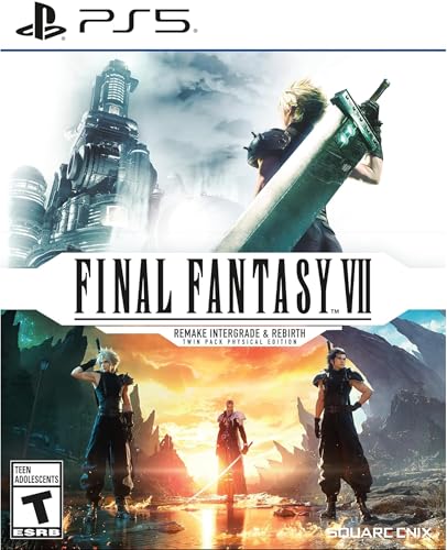 FINAL FANTASY VII REMAKE INTERGRADE & REBIRTH Twin Pack Physical Edition - PlayStation 5