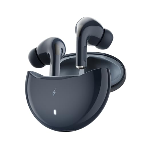 Fire-Boltt Aero TWS Earbuds Custom EQ, Wireless Bluetooth 5.4, Music & App Support, 50H Playtime, Fast Charging Case, 50ms Low Latency for Gaming, Tou
