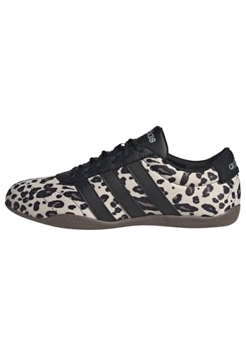 🔥 STARKER PREIS (-45%) adidas Damen Grand Court Lo Shoes, Crystal Linen/core Black/Khaki Six, 42 EU