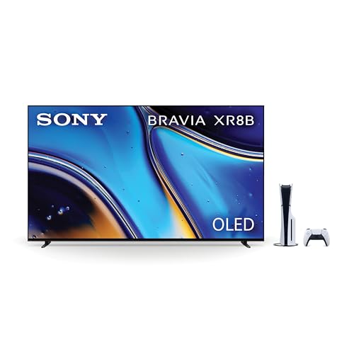 Sony 65" OLED 4K Ultra HD Smart TV BRAVIA XR8B (K-65XR8B) 2025 Model + PlayStation®5 Console Slim Bundle