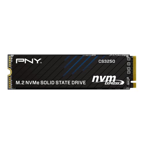 PNY CS3250 2TB Gen5 SSD PCIe NVMe M.2 2280 – Up to 14,900MB/s - AI Application Ready, Ideal for Gaming