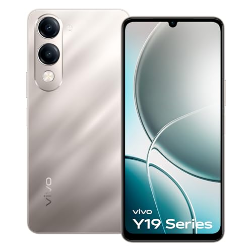 vivo Y19s 5G (Titanium Silver, 4GB RAM, 64GB Storage) with No Cost EMI/Additional Exchange Offers