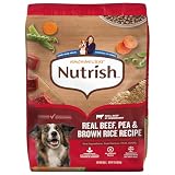 Nutrish Dry Dog Food, Beef, Pea & Brown Rice, 13 lb. Bag (Rachael Ray)
