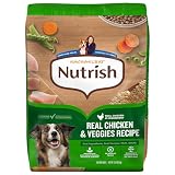 Nutrish Adult Dry Dog Food, Chicken & Veggies, 13 lb. Bag (Rachael Ray)