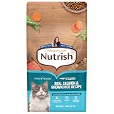 Nutrish Dry Cat Food, Salmon & Brown Rice Recipe, 5 lb. Bag (Rachael Ray)