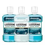 Listerine Cool Mint Mouthwash 250ml Pack of 2 Listerine