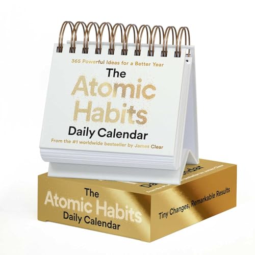 The Atomic Habits Daily Calendar book cover