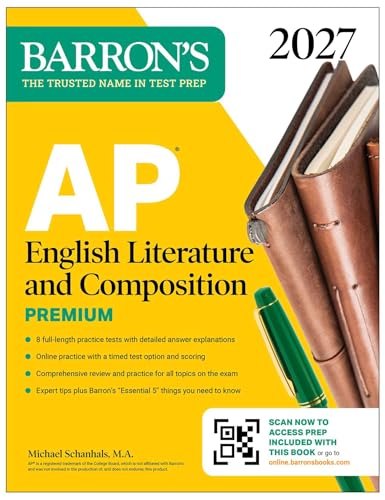 Barron's AP English Literature and Composition Premium, 2027
