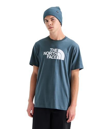 🔥 STARKER PREIS (-40%) THE NORTH FACE Herren Evolution Half Dome Regular Short Slee T-Shirt, Granite Grey, XXL