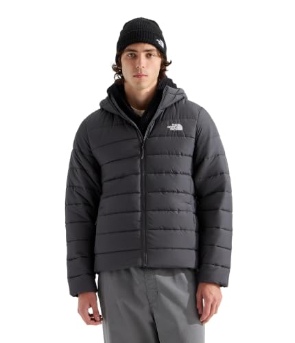 (-26%) THE NORTH FACE Herren Aconcagua Hooded Jacke, Anthracite Grey, XXL