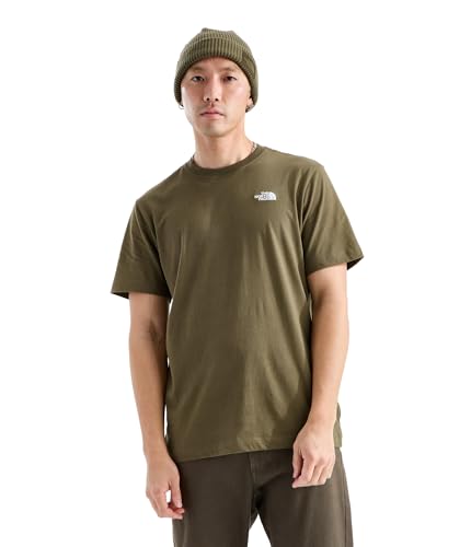 🔥 STARKER PREIS (-40%) THE NORTH FACE Herren Evolution Simple Dome Regular Short Sl T-Shirt, Caraway Seed, L