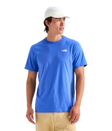 (-22%) THE NORTH FACE Herren Evolution Simple Dome Regular Short Sl T-Shirt, Active Blue, L