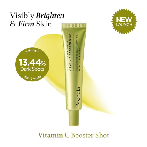 (-43%) Arencia Vitamin C Booster Shot Serum mit Glutathion, Niacinamid und Vitamin E für strahlende Haut, 29,9 ml