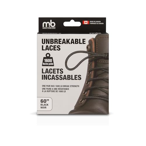 Karbon-S Shoe Laces, Made in Canada