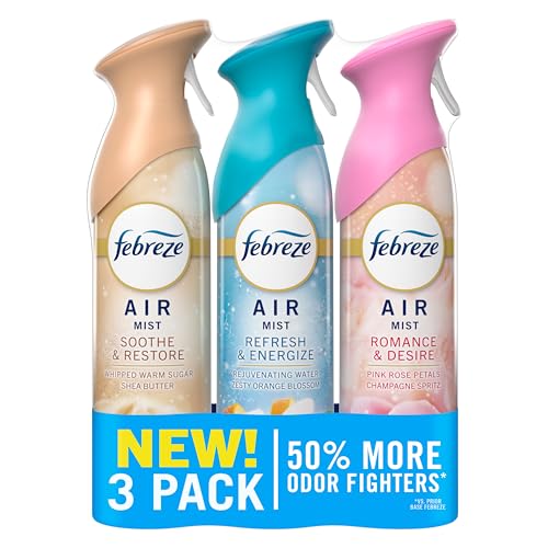 Air Mist Air Freshener Odor Fighting Room Spray Deodorizer For Home