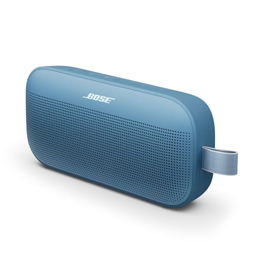 🔥 STARKER PREIS (-37%) Bose SoundLink Flex SE Tragbarer Bluetooth Lautsprecher (2. Gen.), Tragbarer Outdoor Lautsprecher, wasserdicht & staubdicht, mit naturgetreuem Klang, Ohne Mikrofon, bis zu 12 h Akkulaufzeit, Blue Dusk
