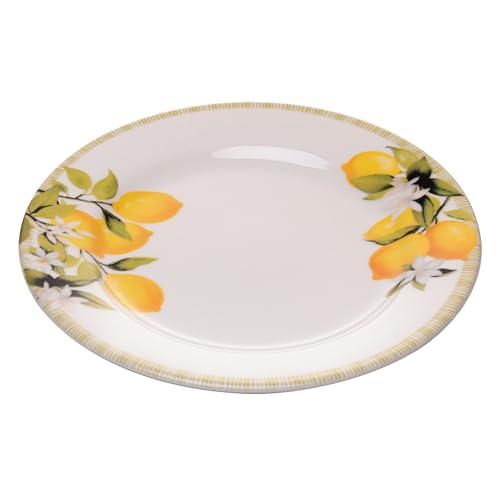 LYOR - Prato Raso Siciliano 24cm Branco Cerâmica