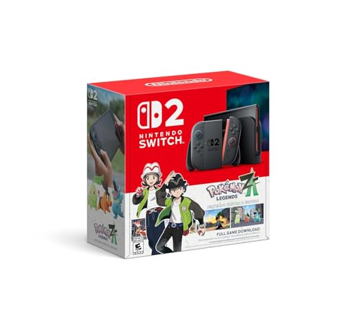 Nintendo Switch 2 + Pokémon Legends: Z-A - Nintendo Switch 2 Edition Bundle (HK version - w/Adapter Plug)