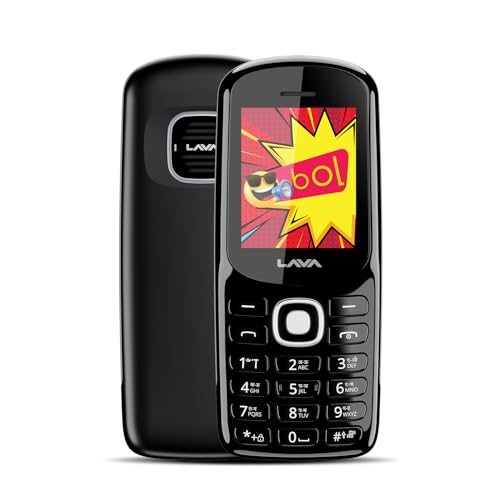 Lava A1 Josh (with BOL Feature) Dual Sim Keypad Mobile Phone | Long-Lasting Battery |22 Launguages Read Support | Auto Call Recording | Call Blink Not