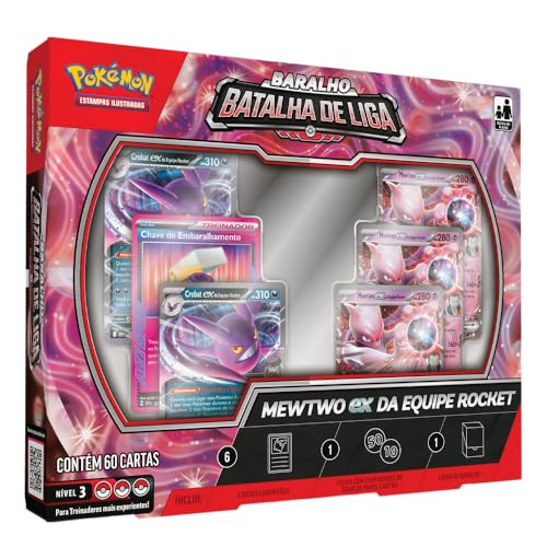 PRIME Pokémon TCG Deck Batalha de Liga Mewtwo EX.
