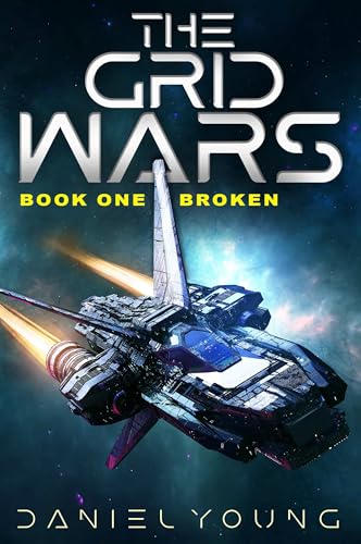 Broken book cover