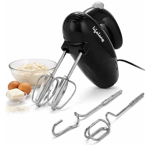 77% OFF Lifelong Electric Hand Mixer | ₹699 | ₹3000 | 5-Speed Control, Copper Motor & Stainless Steel Accessories