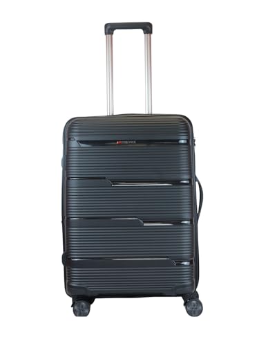 75 Cm Large Lightweight 8 Wheel Trolley Bag with Anti-Theft Zip | Premium Travel Luggage for Men & Women.