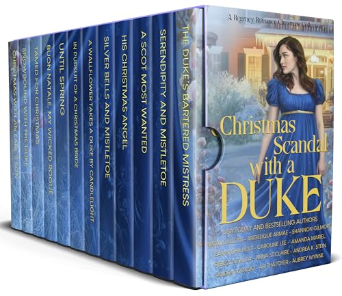 Christmas Scandal with a Duke cover