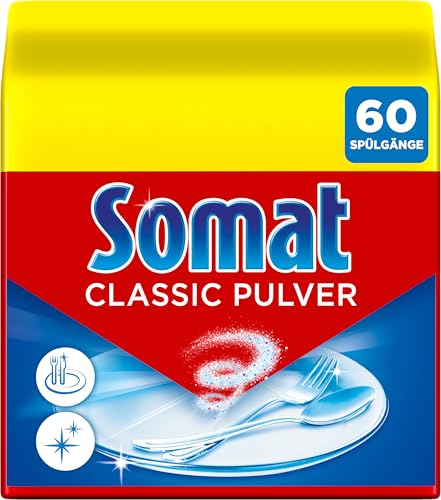 🔥 STARKER PREIS (-27%) Somat Classic Spülmaschinenpulver (60 Spülgänge), Geschirrreinigung