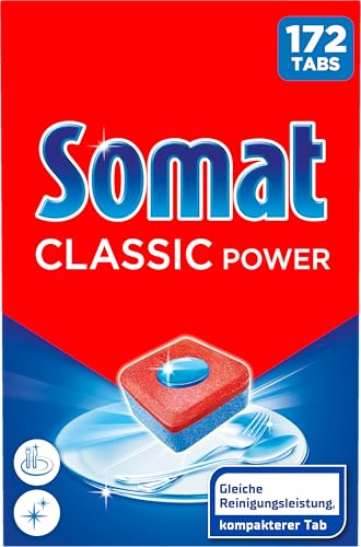 (-35%) Somat Classic Power kompakte Spülmaschinentabs (172 Tabs), Geschirrspültabs