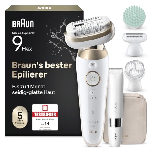 (-38%) Braun Epilierer Damen Silk·épil 9 Flex SkinSpa, 9-481 3D, Gold