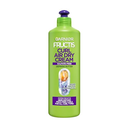 Fructis Curl Nourish Air Dry Cream Xl Leave In Conditioner Sulfate