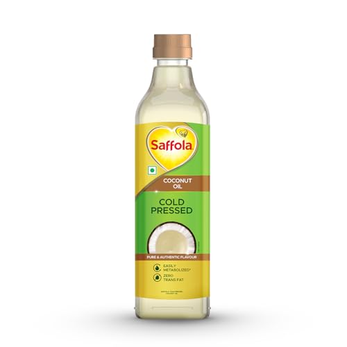 Cold Pressed Coconut Oil, 0 Trans fat, No chemicals or heat, Unrefined, 1L