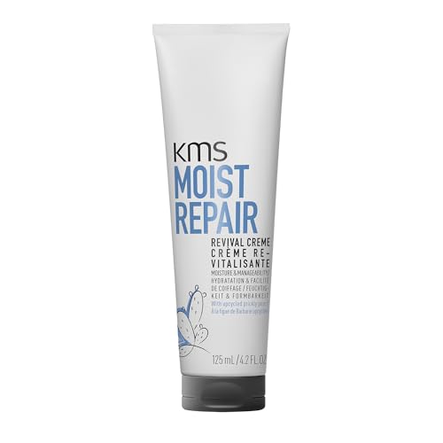 KMS MoistRepair Revival Cream, For All Hair Types, Moisture & Manageability, Vegan & PETA Approved, 125ml