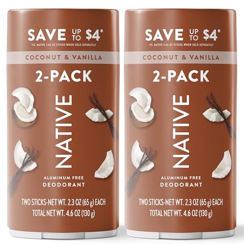Native Deodorant Coconut & Vanilla 2-Pack