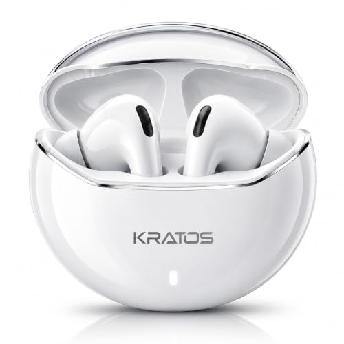Kratos TW02 Ear Buds Wireless with 60H Playtime, Noise Isolation & Clear Calls, Bluetooth Earbuds with Voice Assistant, Ear Buds with Bluetooth V 5.3 & with Type C Fast Charging, IPX5 TWS Earphones Kratos TW02 Ear Buds Wireless with 60H Playtime, Noise Isolation & Clear Calls, Bluetooth Earbuds with Voice Assistant, Ear Buds with Bluetooth V 5.3 & with Type C Fast Charging, IPX5 TWS Earphones