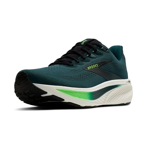 Brooks Men's Ghost 17 Trainers, Atlantic Deep Black Green, 9.5 US