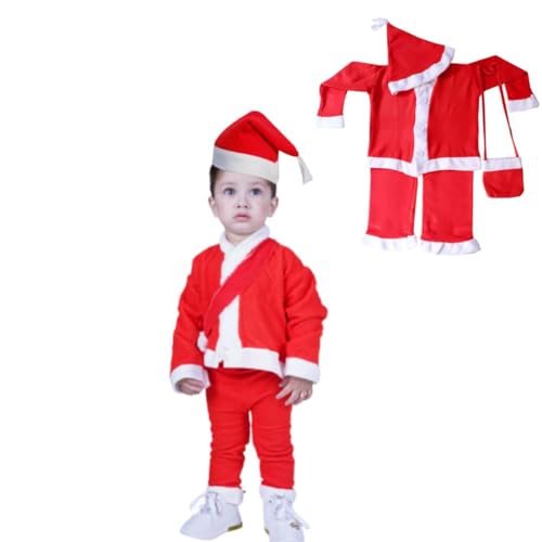 Santa Clause Christmas Dress Costume For Girls & Boys, Santa caluse Costume for Kids