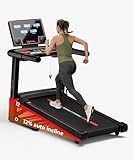Lifelong 5HP Foldable Treadmill for Home Home Workout Equipment LED Display 12 Auto Incline 14 kmh Speed 12 Preset Programs Hydraulic Fold Bluetooth FitShow App 110kg Max Weight