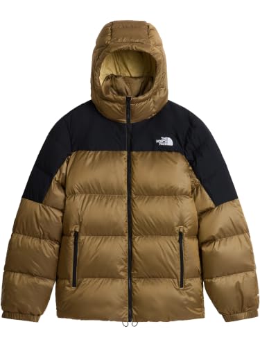 (-20%) THE NORTH FACE Herren Diablo Down 2.0 Hoodie Jacke, Khaki Stone Black Heath, XL