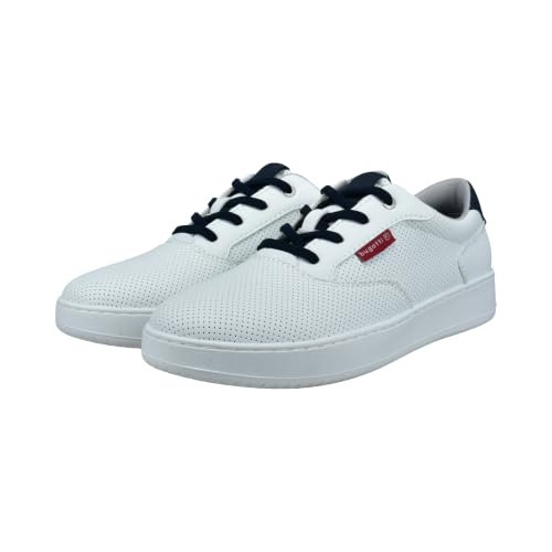🔥 STARKER PREIS (-49%) bugatti Herren Sneaker-323-AVH0-white,42