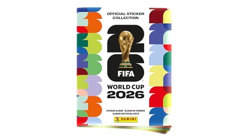 2026 Panini FIFA World Cup Sticker Collection Album – Official Tournament Sticker Book for USA/Canada/Mexico 2026 : Sports & Outdoors