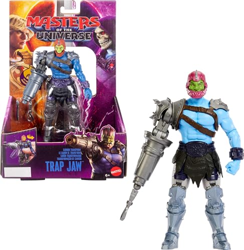 🔥 STARKER PREIS (-43%) Masters of the Universe Cannon Transform Trap Jaw Figur