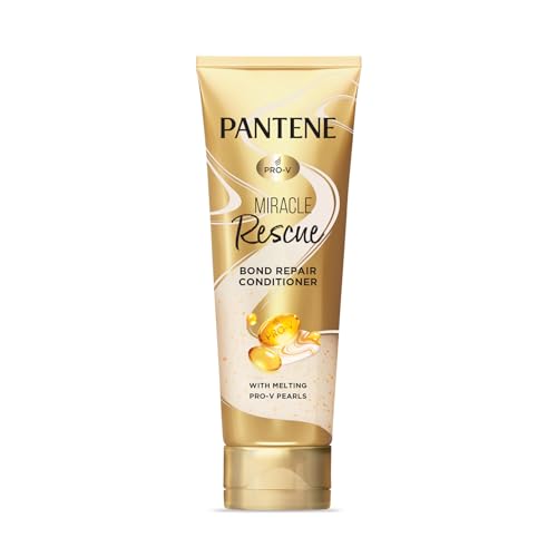Pantene Bond Repair Conditioner for all 180 millilitre, with 5000 Melting Pro-Vitamin B5 Pearls, Reverses up to 3 years of hair damage, Helps rebuild 