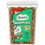 Temptations Wacky Blasts Cat Treats, Nautical Nip’ Flavor, 16 oz. Tub