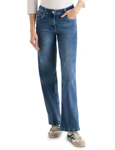 🔥 STARKER PREIS (-46%) Cecil Wide Leg Jeans Light Blue Washed 31