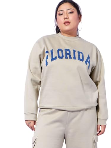 Sassafras Curve Women Florida Fleece Sweatshirt