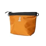 DOD(ディーオーディー) ミッツ・ワケポーチ 3気室 軽量 撥水 トラベルポーチ 小物入れ キャンプ 旅行 整理 洗濯可能 BA268-YL